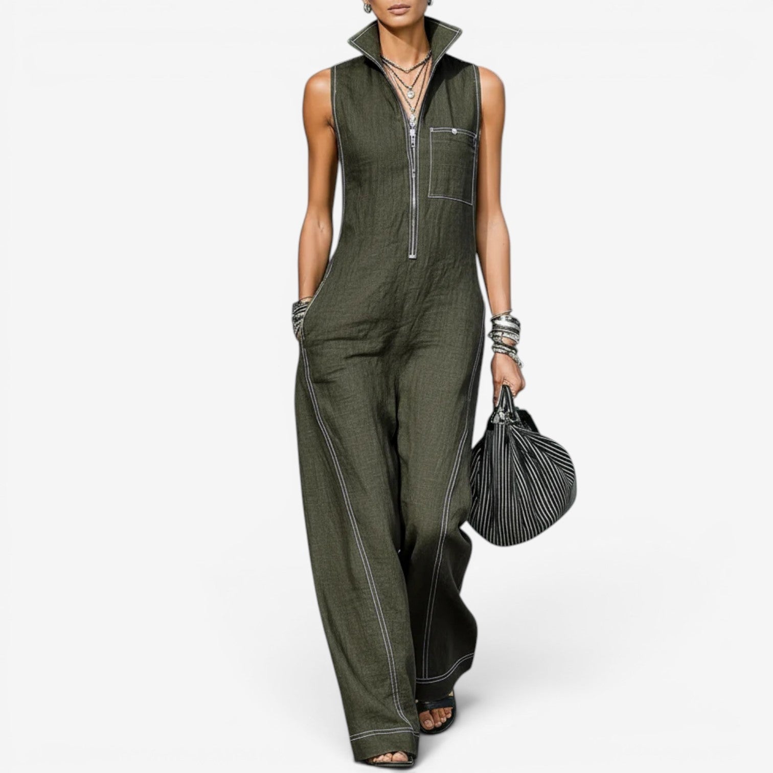 Oryssa | Graceful Flow Jumpsuit