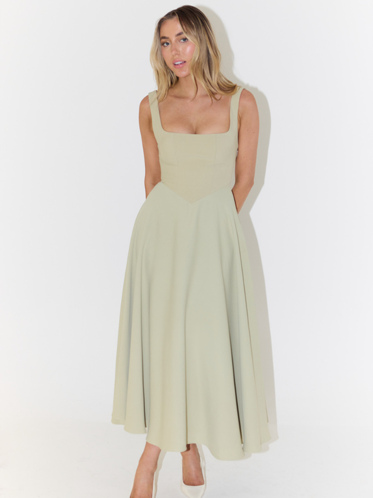 Grace Flow Midi Dress