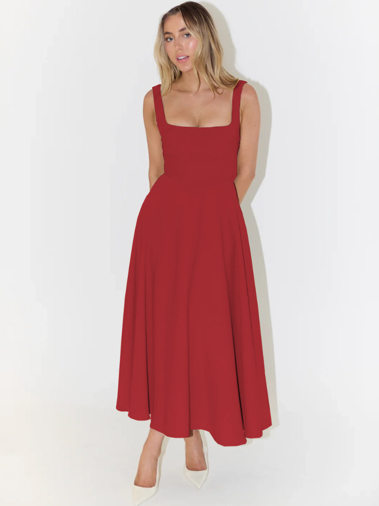 Grace Flow Midi Dress