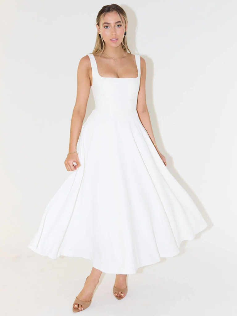 Grace Flow Midi Dress