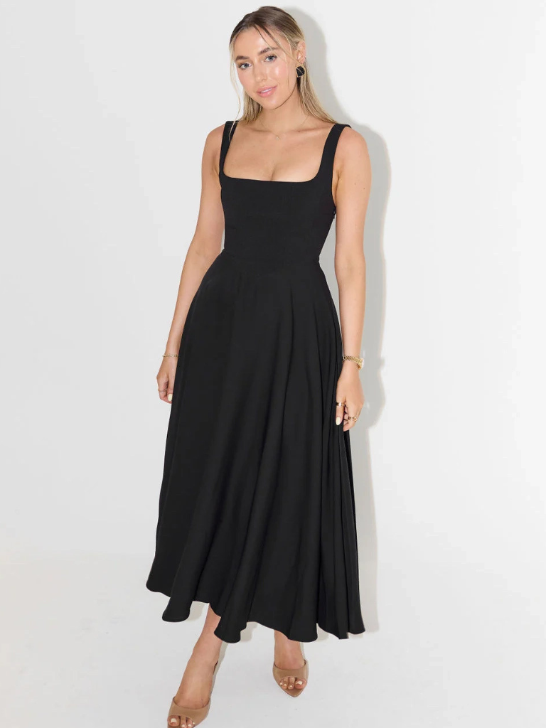 Grace Flow Midi Dress