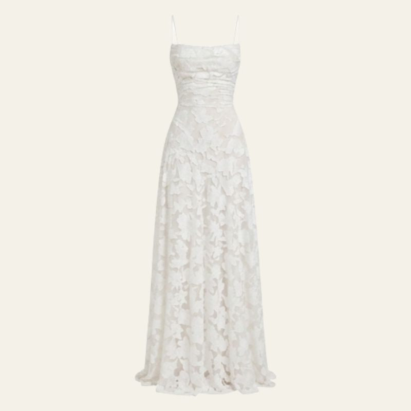 The Verona Lace-Up Back Maxi Dress