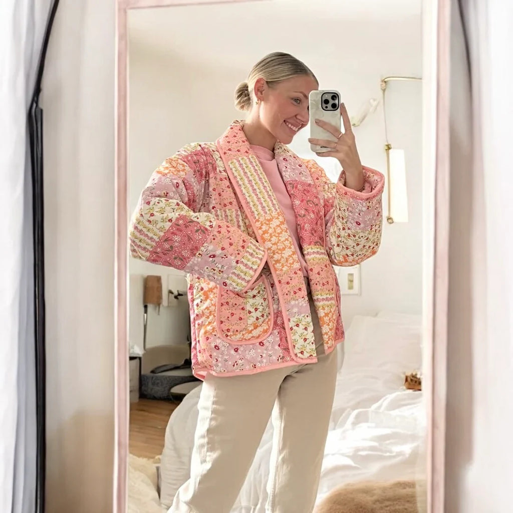 The Provence Quilted Patchwork Jacket