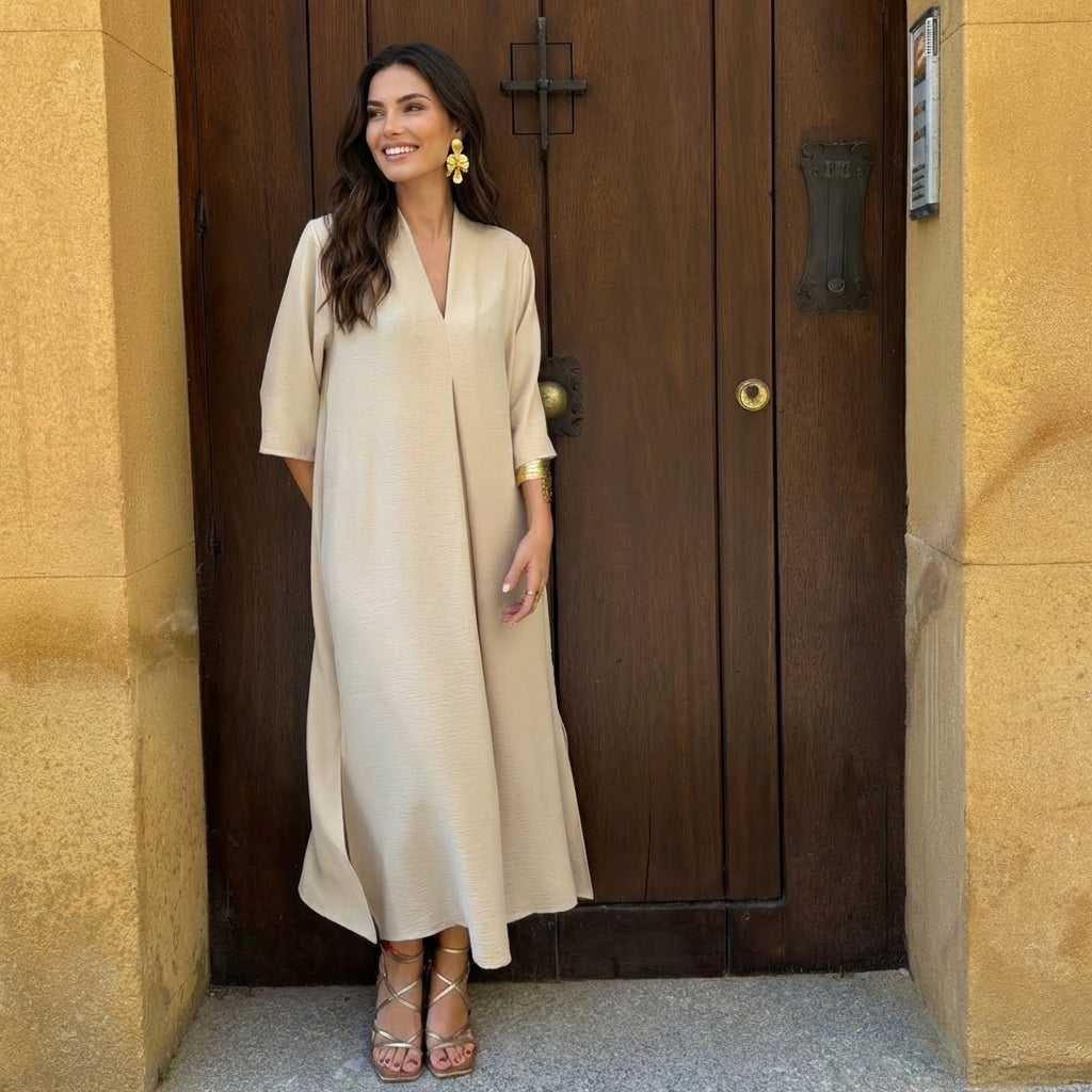 Luna Flow Midi Dress