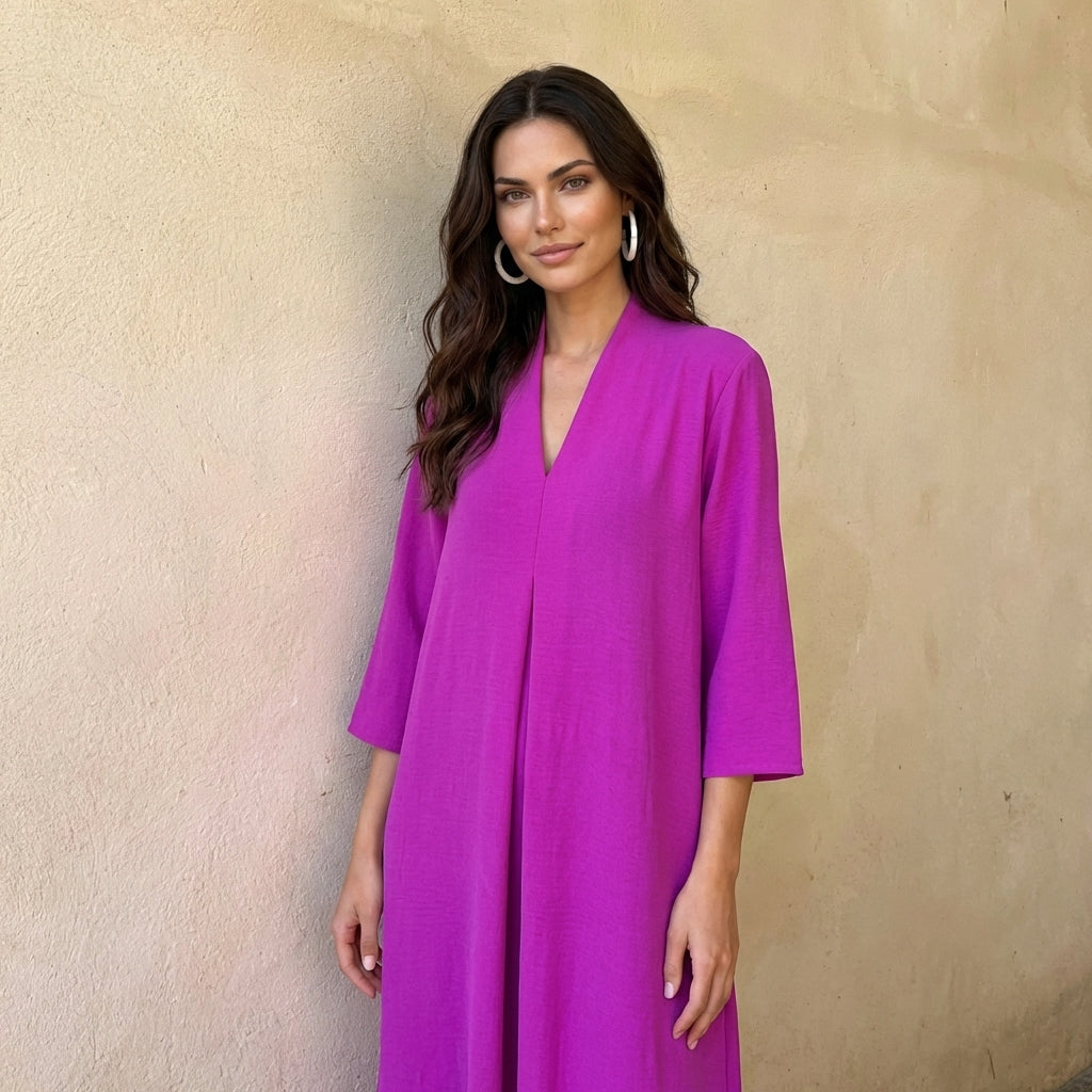 Luna Flow Midi Dress