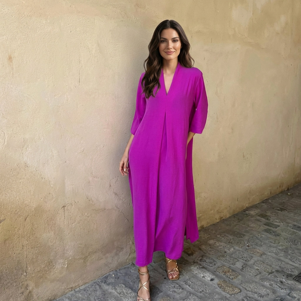 Luna Flow Midi Dress