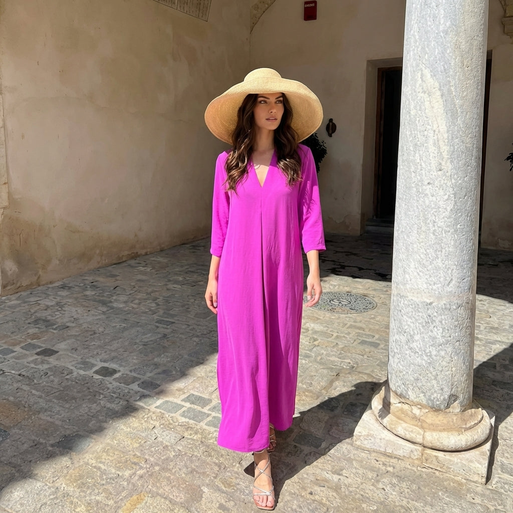 Luna Flow Midi Dress