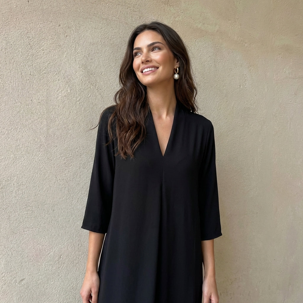 Luna Flow Midi Dress