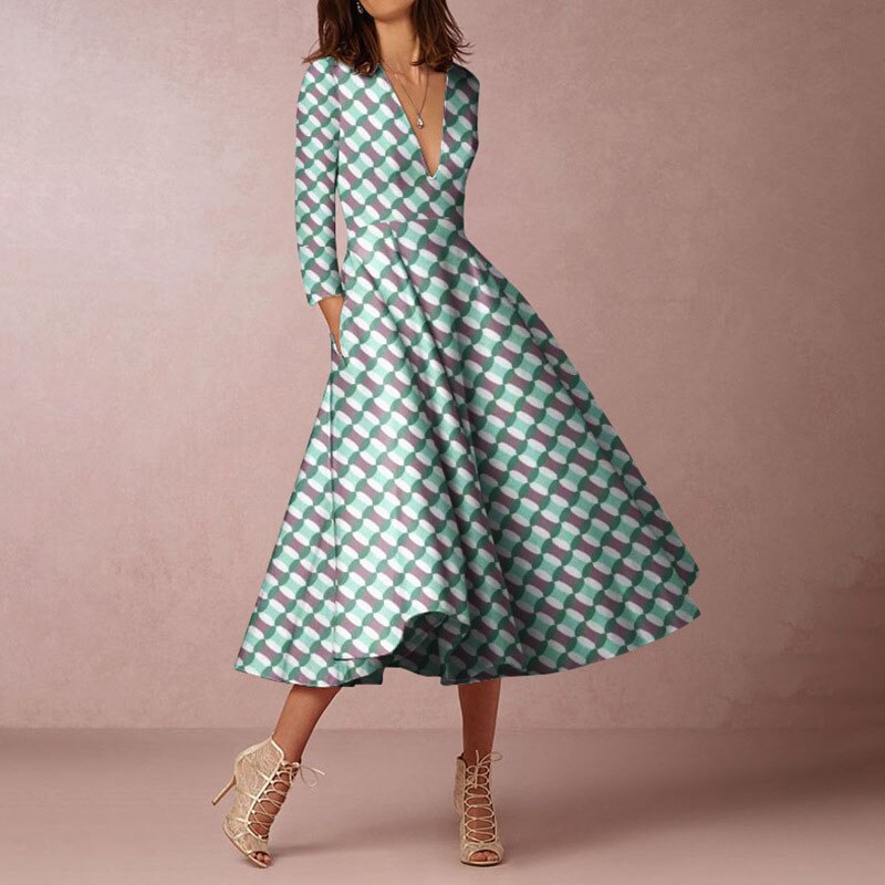 Sheny Dress Striped
