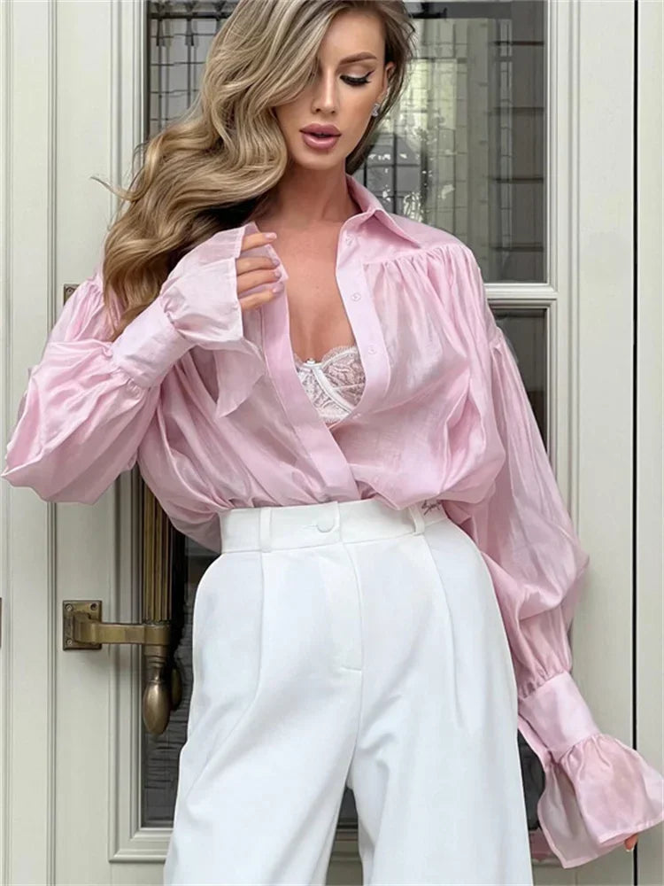 Mila Blouse Pink