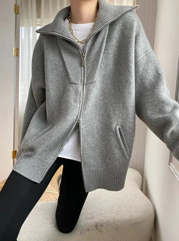 BELENA CARDIGAN GRAY One Size