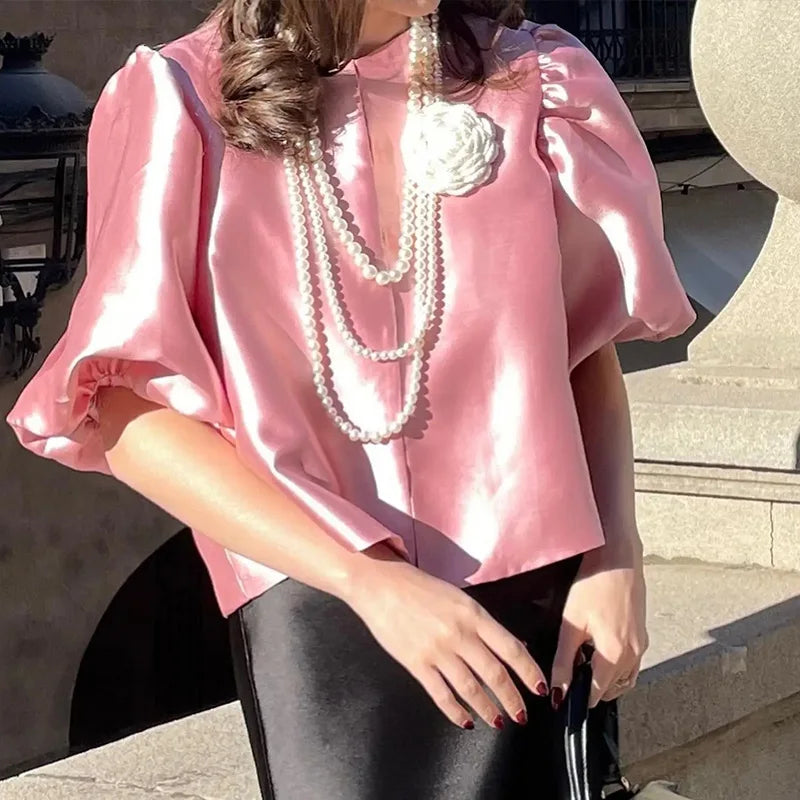 GLORIA BLOUSE pink