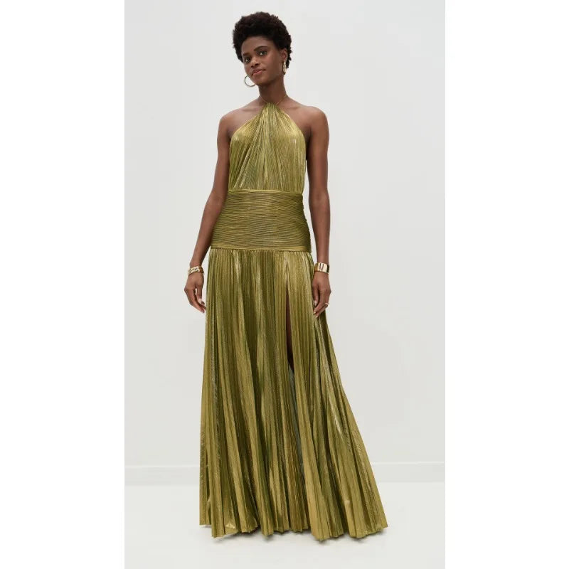 Women’s Off-Shoulder Corset Maxi Dress