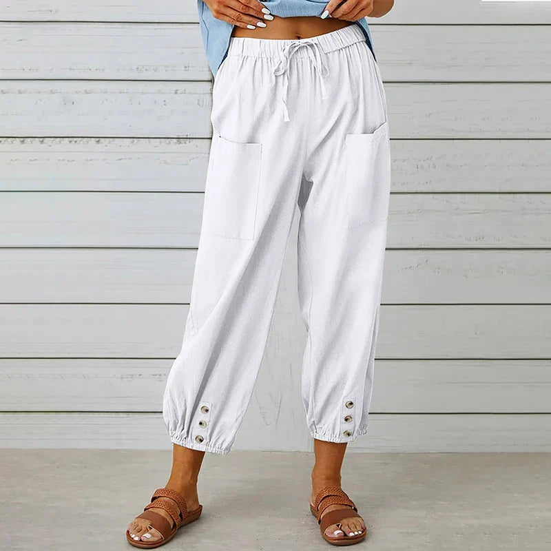 Clara Relaxed Linen Pants