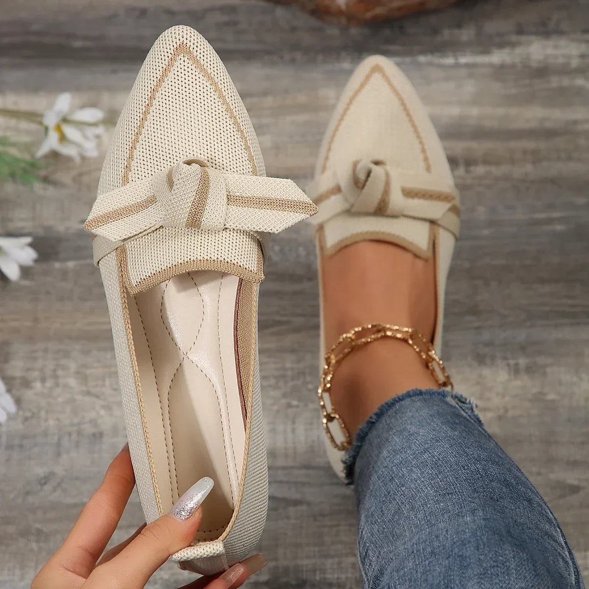 BRYNNA SHOES Beige