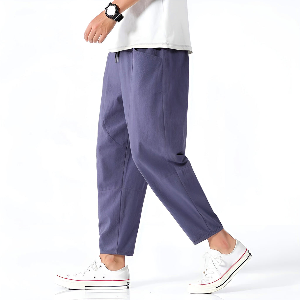 Paul Cropped Cotton Pants