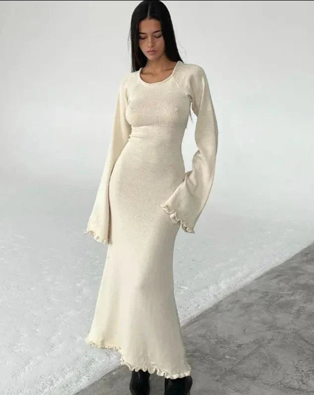 KAROLINE DRESS Ivory
