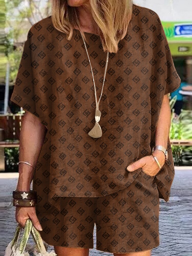 KARRA TWO PIECES SET B brown