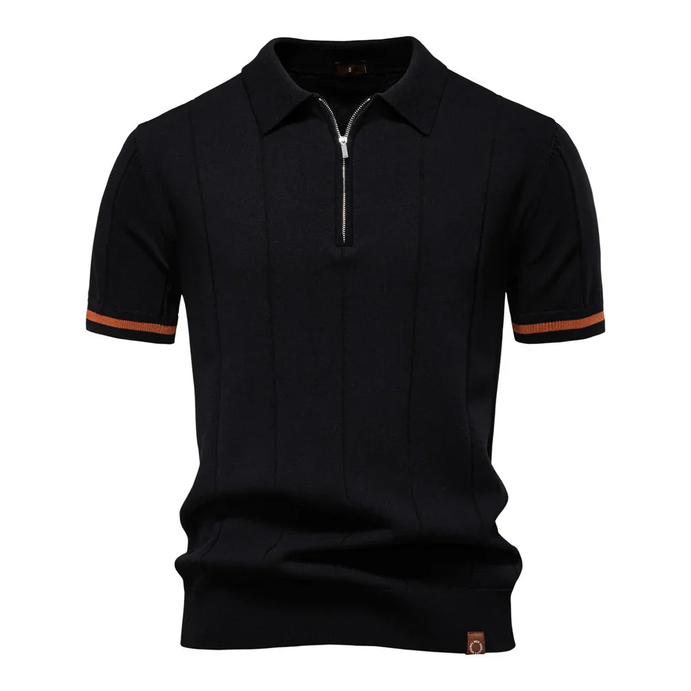 Hudson Zip Polo