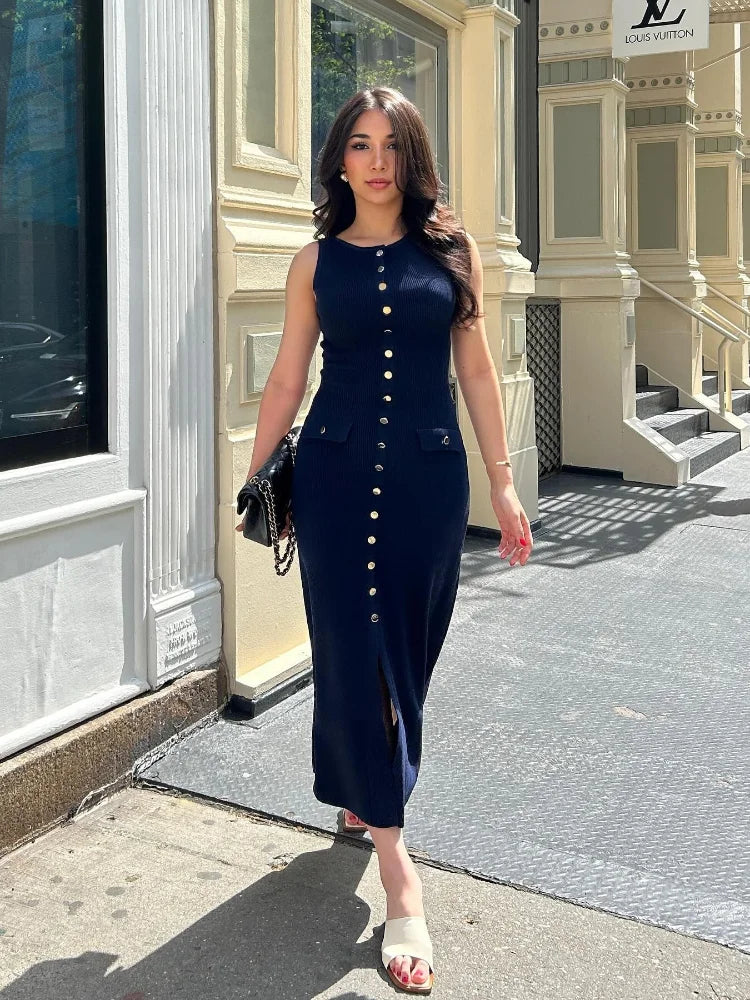 KELSEA DRESS Navy