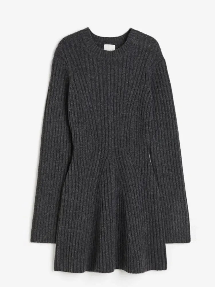 BAIRA MINI DRESS Dark Grey