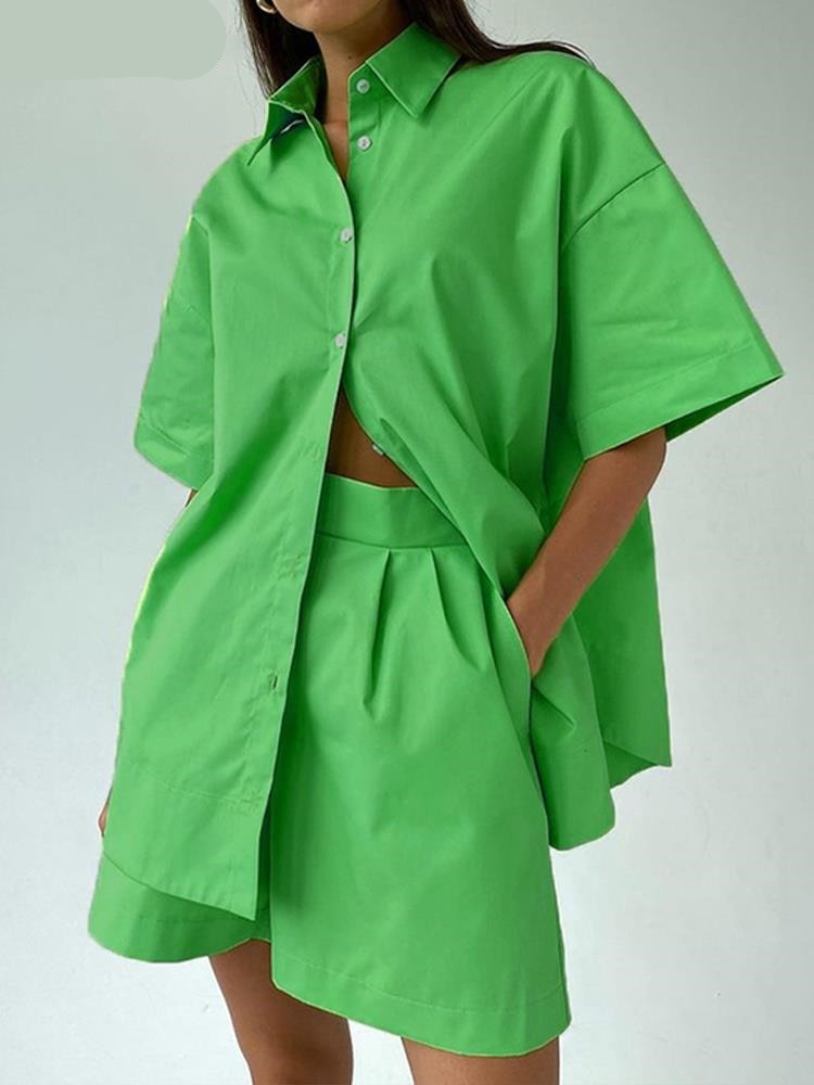 RONNA TRENDY SET Green