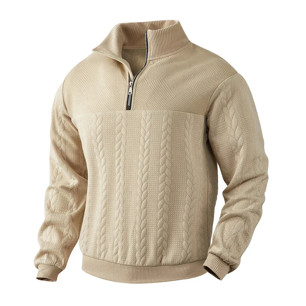 Theo Knit Half-Zip Sweater