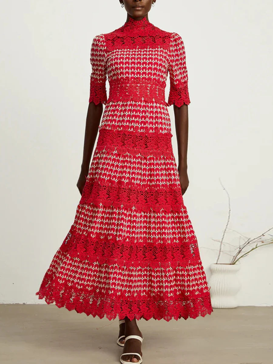 Robe brodée Alice