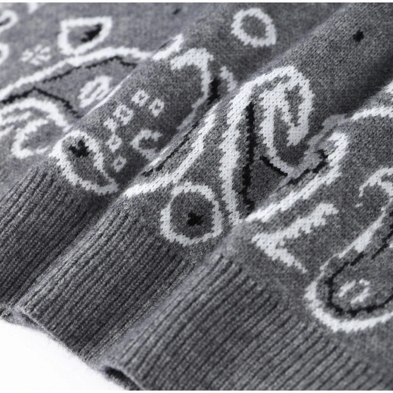 Women’s Jacquard Zip Cardigan