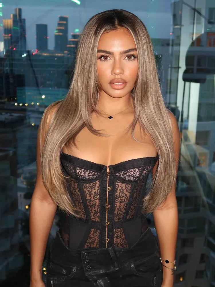 Strapless Lace Corset Top