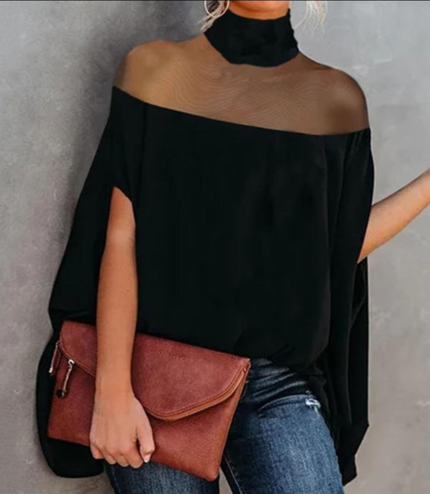 DEYAN BLOUSE Black