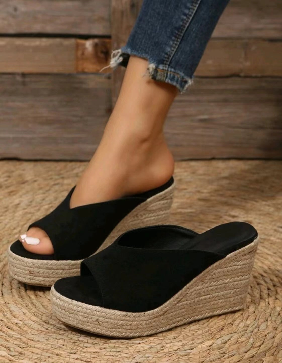 MULLEN PLATFORM SHOES Black