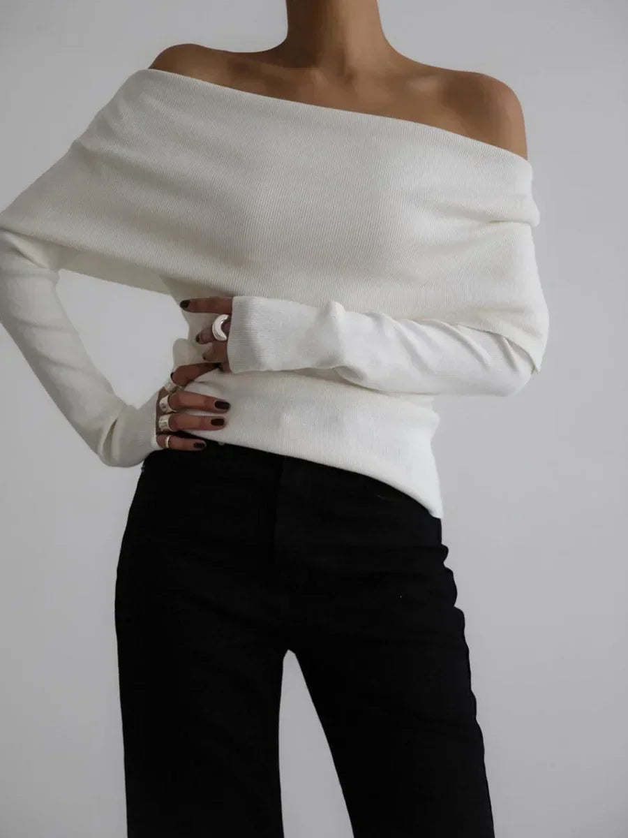 JERRY SWEATER White