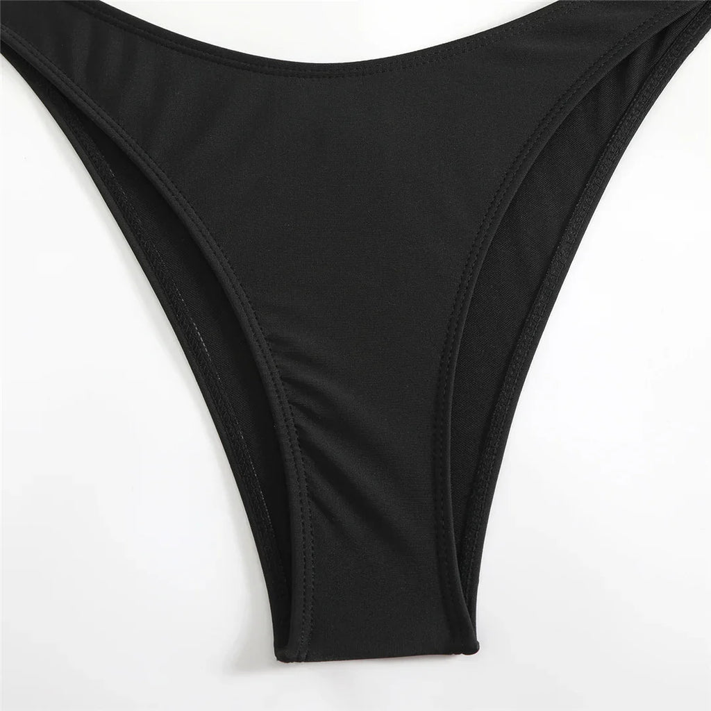 Pearls Underwired Brazilian Bikini Set