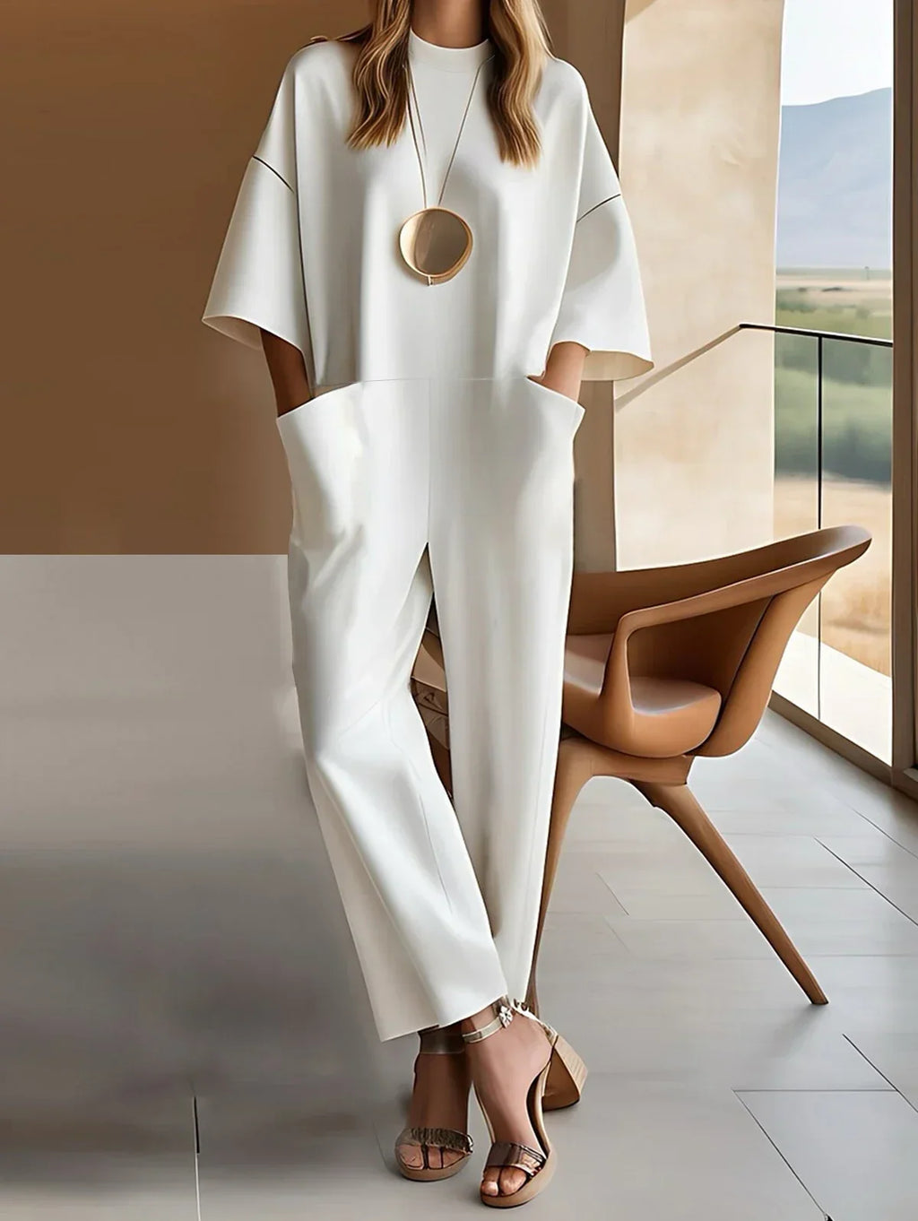 VARVARA JUMPSUIT WHITE