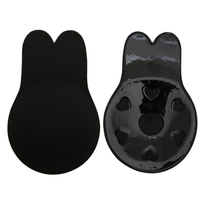 Silicone invisible bra Black
