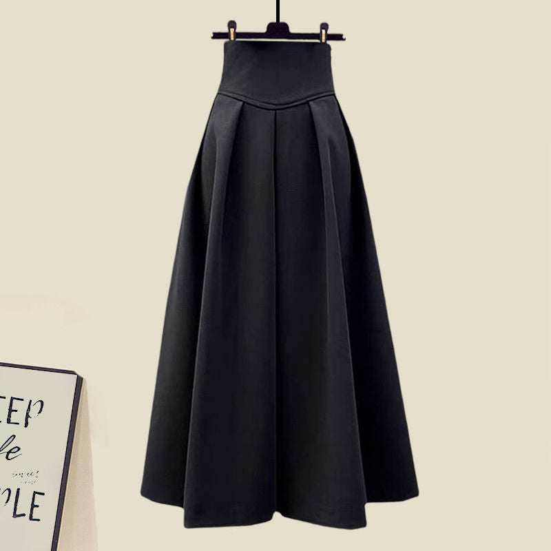 GREATHA SET Black skirt