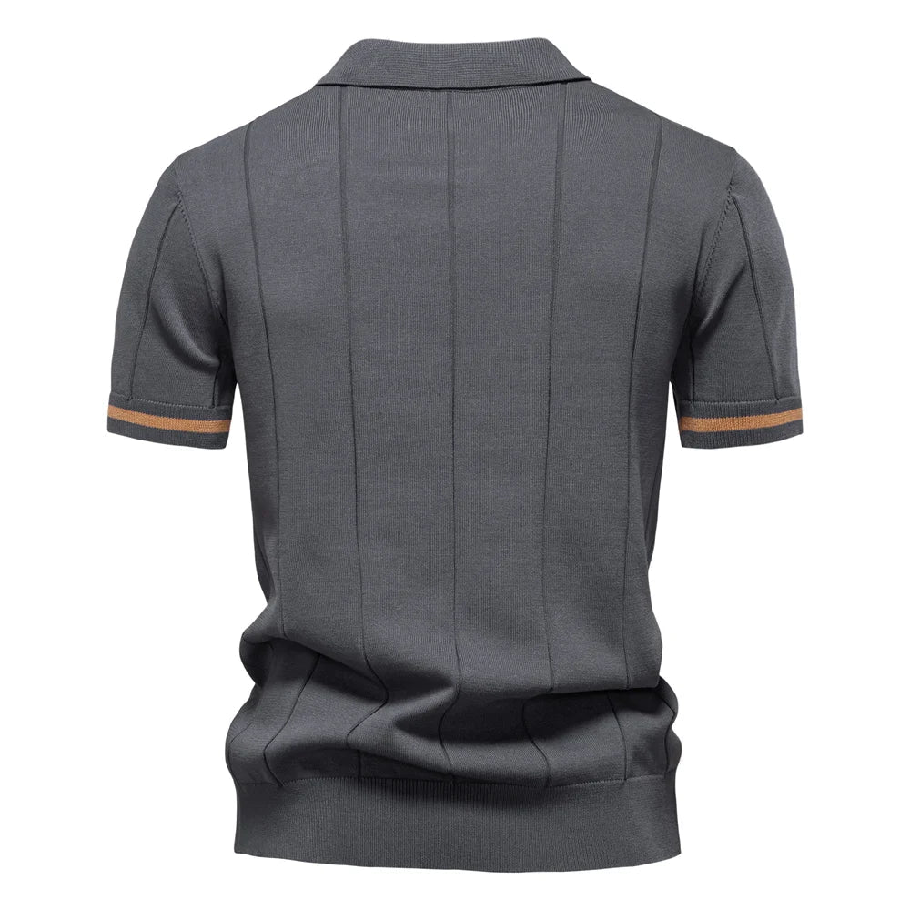 Hudson Zip Polo