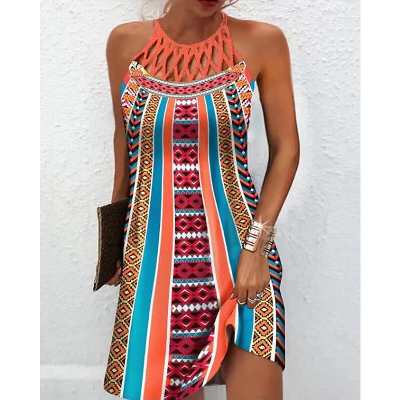 ROSARIO DRESS Orange