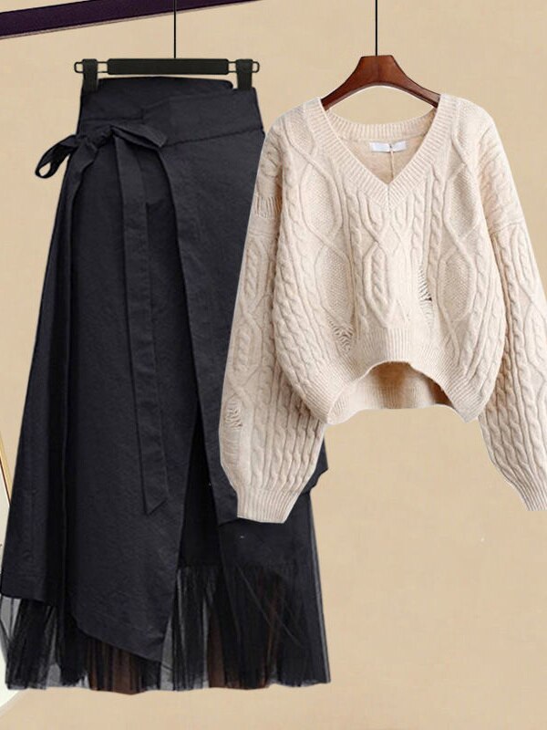 MARTA SKIRT SET Sweater Skirt 1