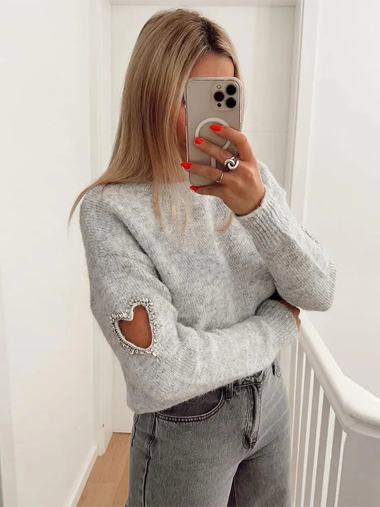 MIRABELLA SWEATER Gray