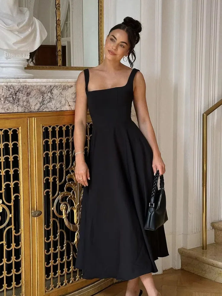 KAIYA DRESS black