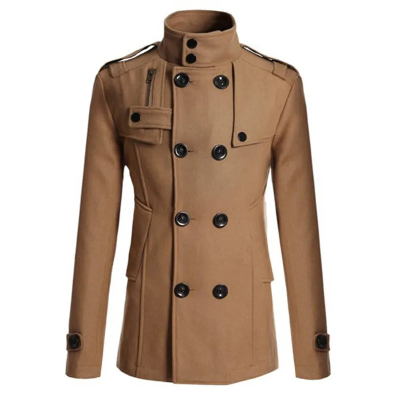 Julian Wool Blend Overcoat