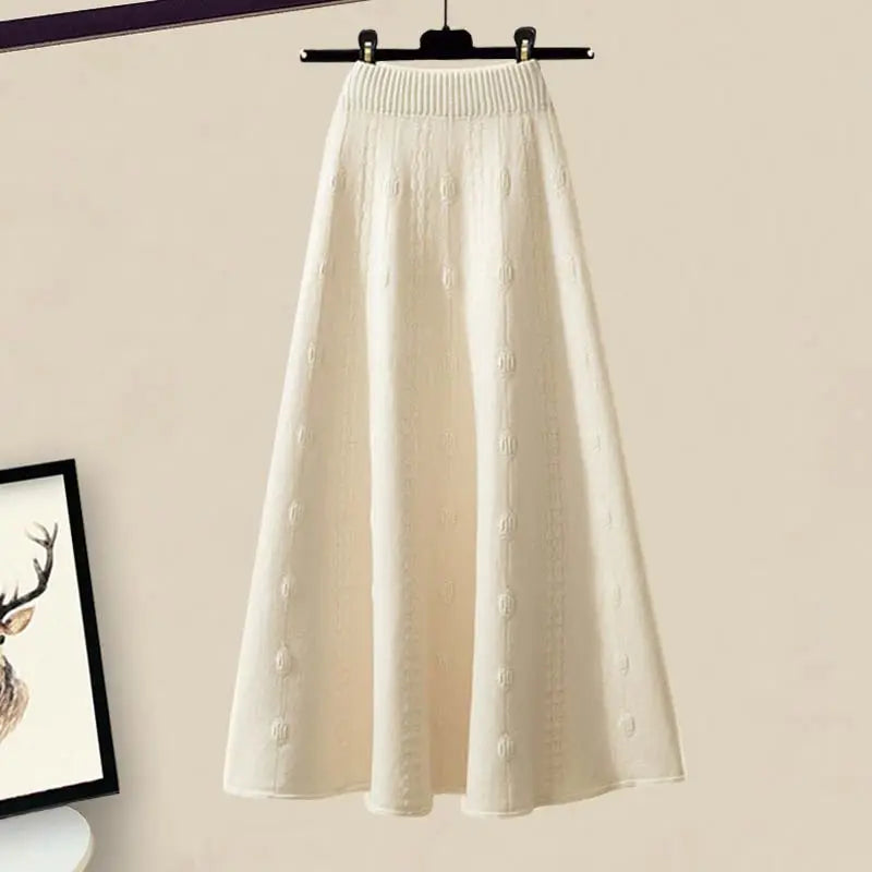 LUSIANA 2 PIECES SET Apricot Skirt