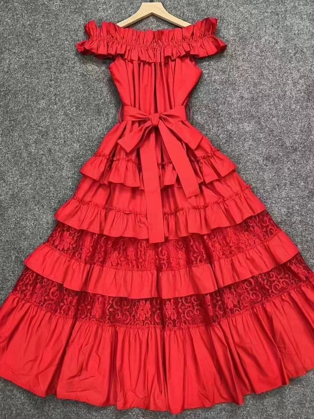 VASSANIA DRESS Red