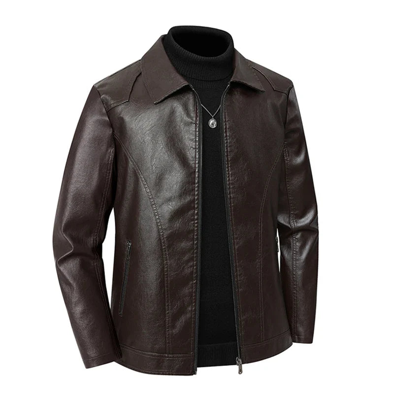 Ethan Classic Leather Jacket