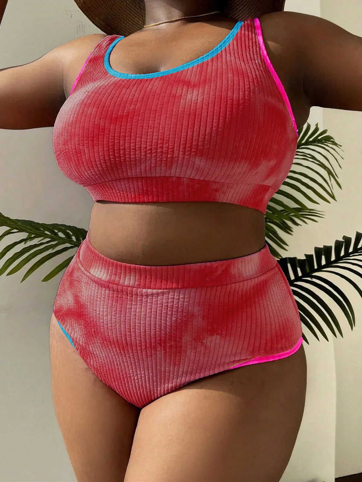 Tie Dye Bikini Large Size