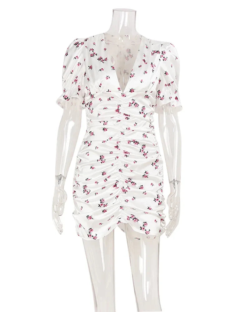 Aurélie Floral Bodycon Dress