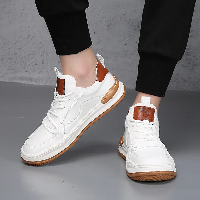 Enzo Genuine Leather Sneakers