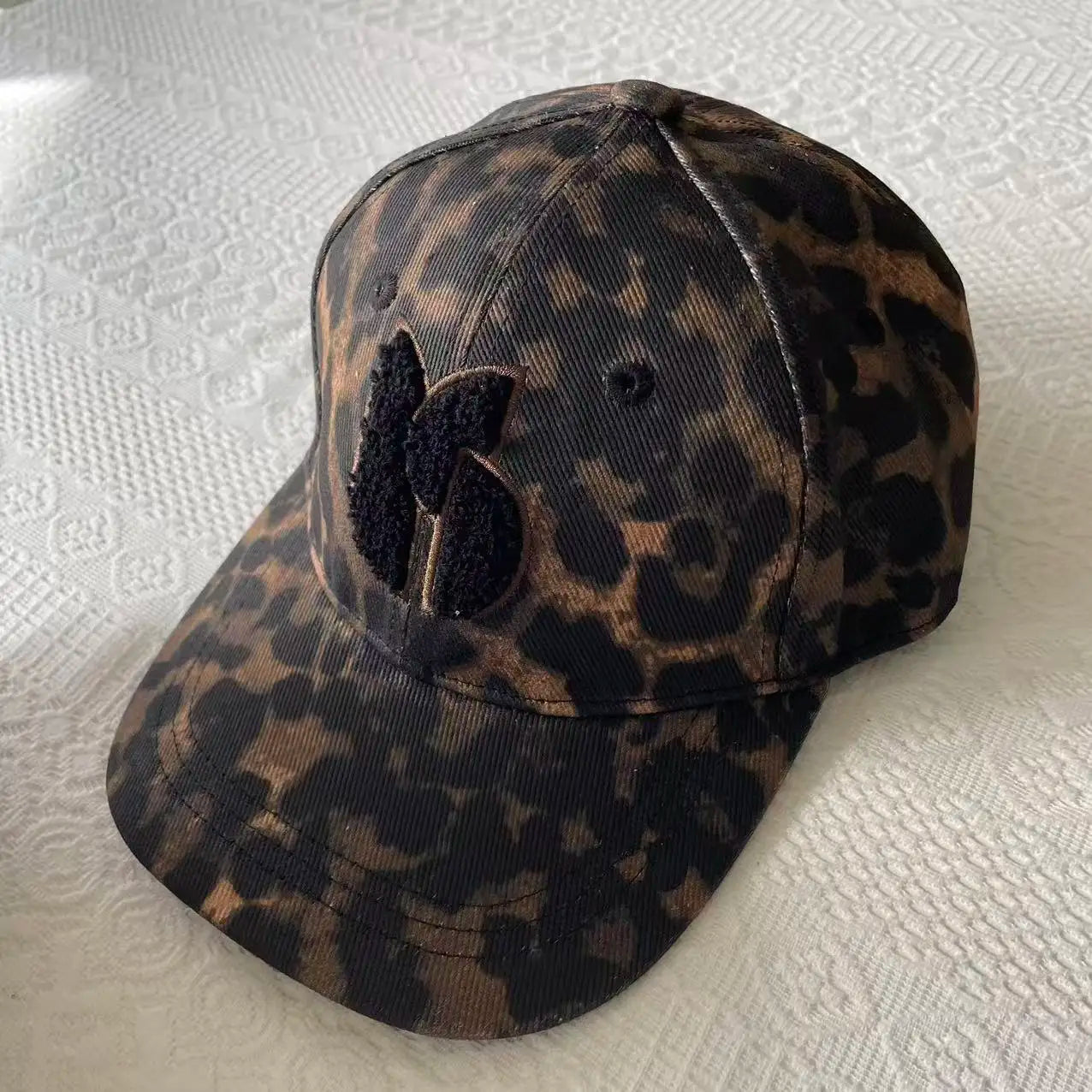 Unisex Leopard Cotton Cap